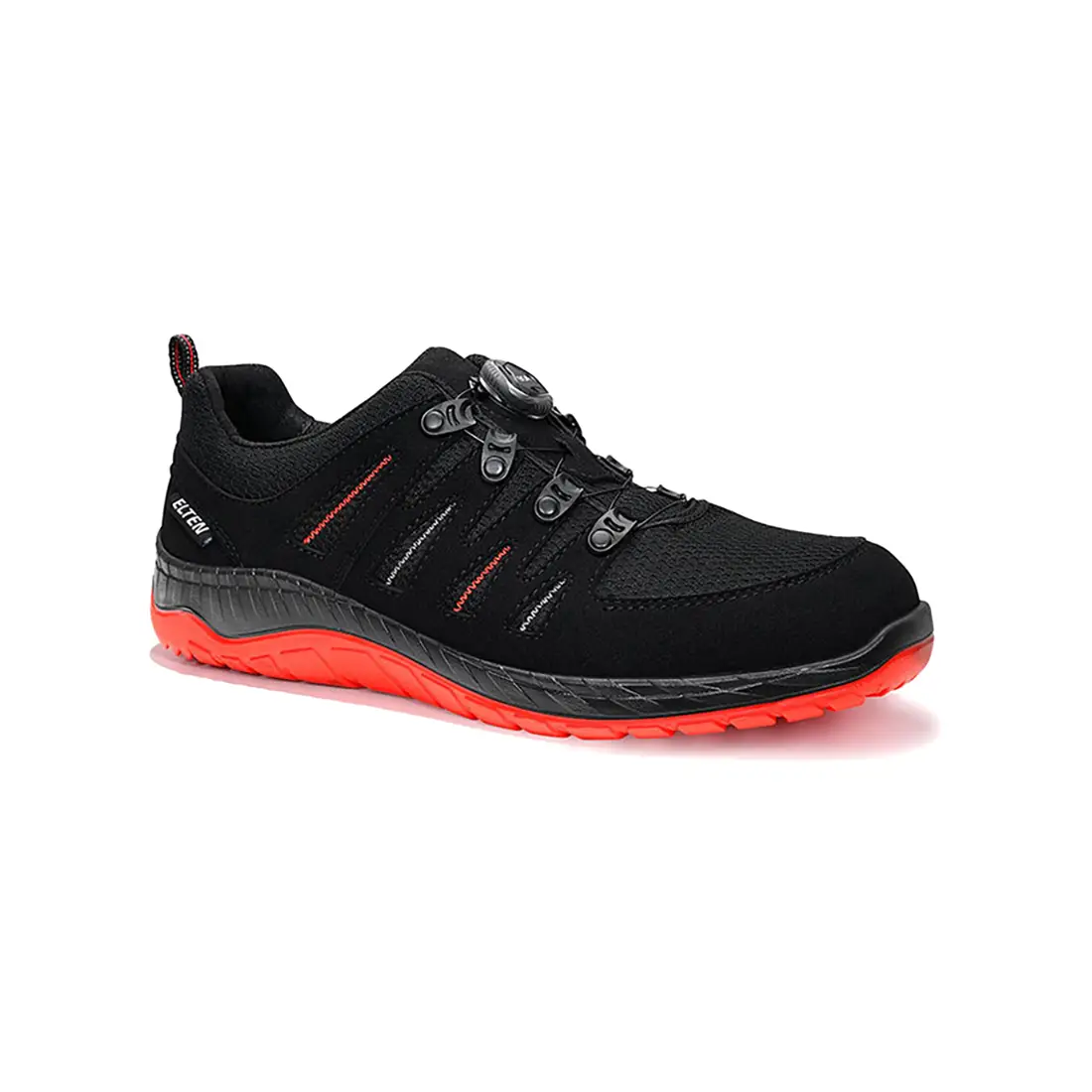 ELTEN - MADDOX BOA ESD LOW S3 schwarz/rot