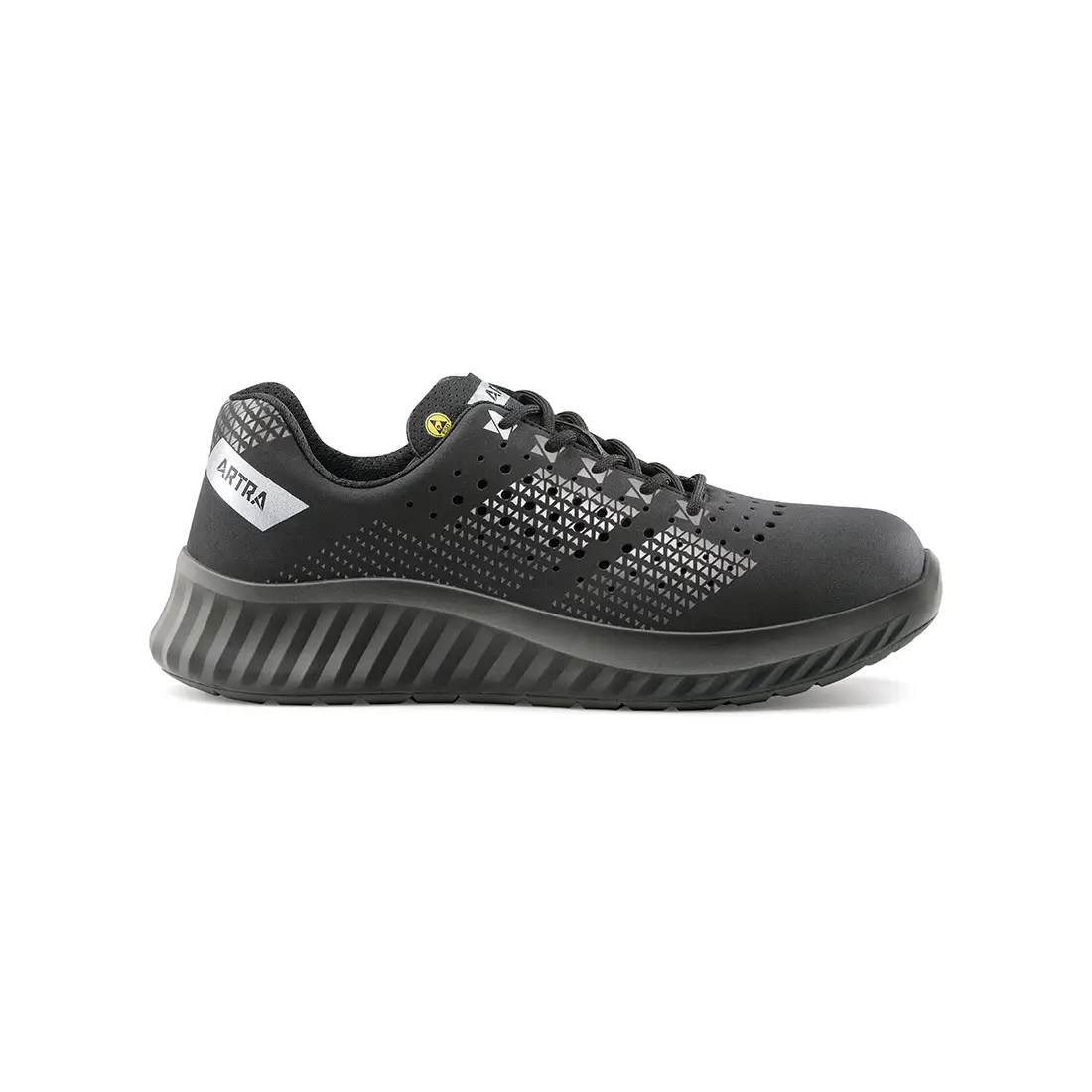 ARTRA - Sicherheitshalbschuh AROSIO Air P ESD S1 schwarz/grau