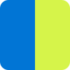 blau/zitrone