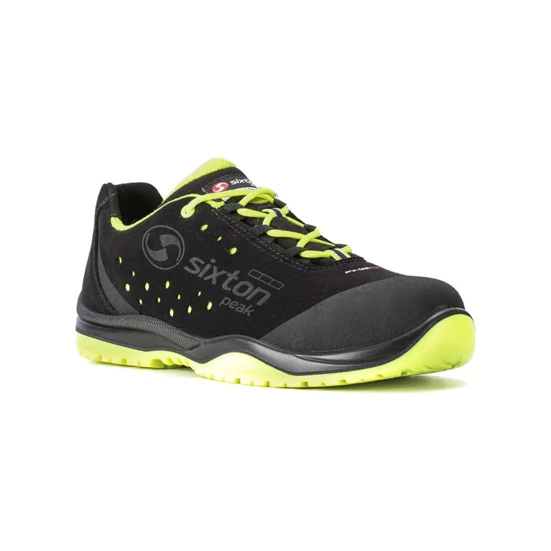 SIXTON - Ritmo CUBAN SRC ESD S1P schwarz/neon gelb