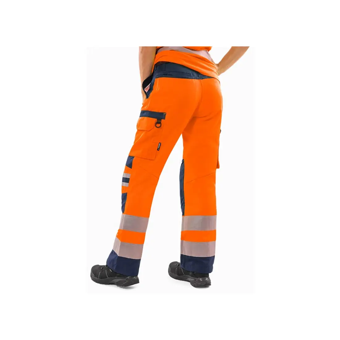 FRISTADS - Hi-Vis Green Bundhose 2642 Damen